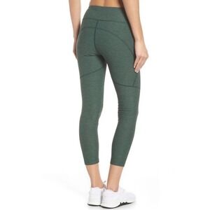 Outdoor Voices TechSweat 7/8 Leggings Green Heathered High Rise RN147908 Women M